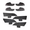 Door Panels Door Armrest Micro Leather Cover Trim For Hyundai Elantra 2016-