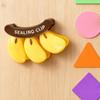 Magnetic Bag Clips Banana Shape Magnetic Clamp Refrigerator Airtight Chip Clips For Home Office Refrigerator Freezer Dorm Pantry