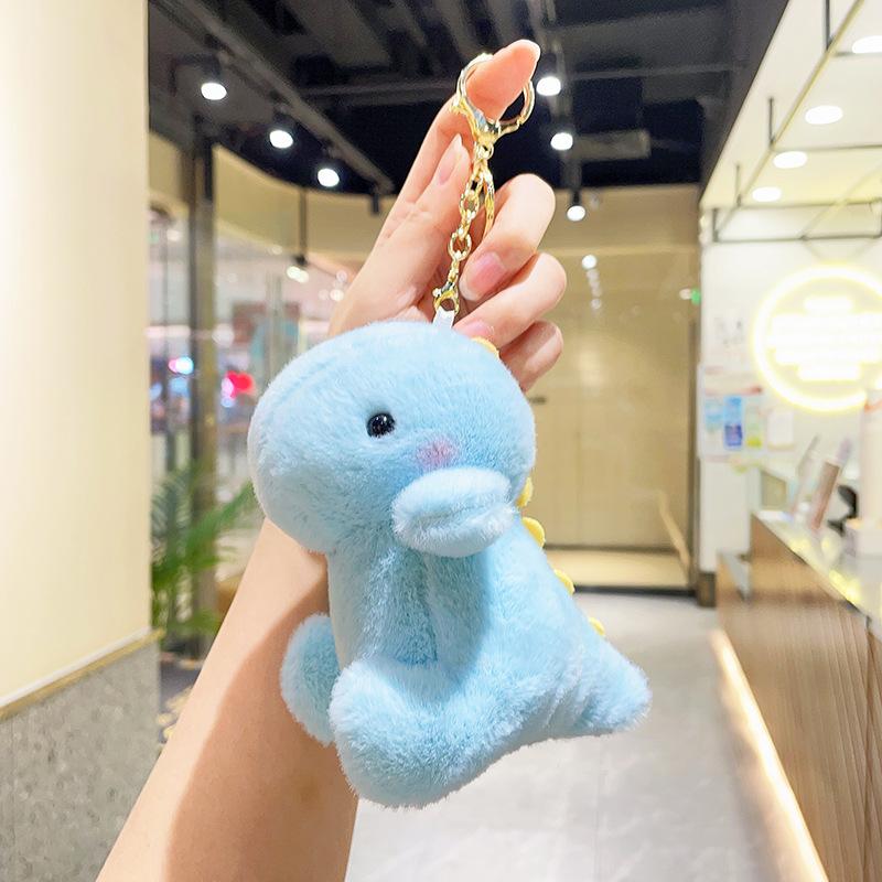 Dinosaur doll plush pendant doll bag keychain plush toy