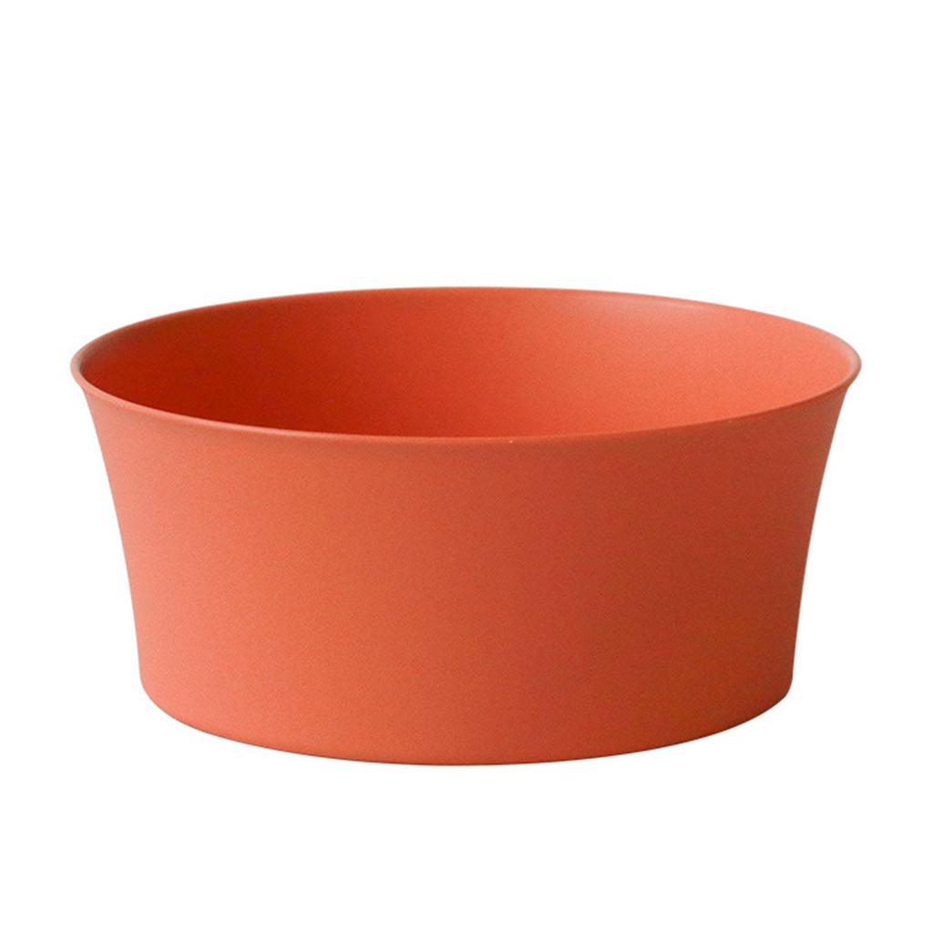Plant Pot/Tray with Drainage Holes Imitation Ceramic Pot/Plate Gardening Supply