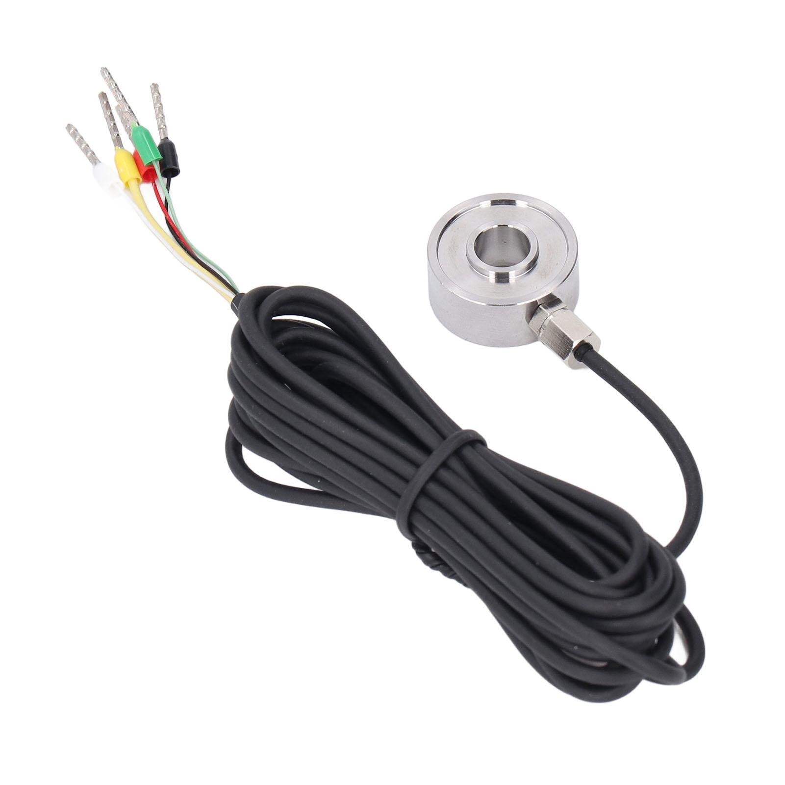 

Load Cell Sensor Ring Shape High Accuracy 30KG Stainless Steel Column Tension and Compression Load Cell Sensor 5V‑15V