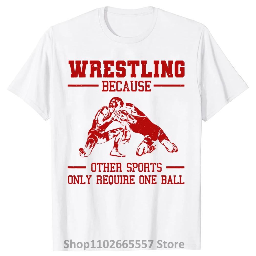 Rolig brottningsdesign för män T-shirt Brottas Atlet Mode Casual Tryck T-shirt Män Harajuku Sportkläder Roliga T-shirts