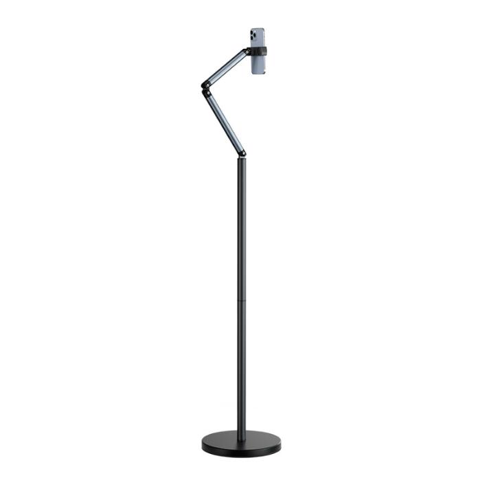 Height Adjustable Universal 360 Degree Over Head Bed Rotatable Arm Stretchable Metal Tablet Floor Phone Stand Holder SDPS02