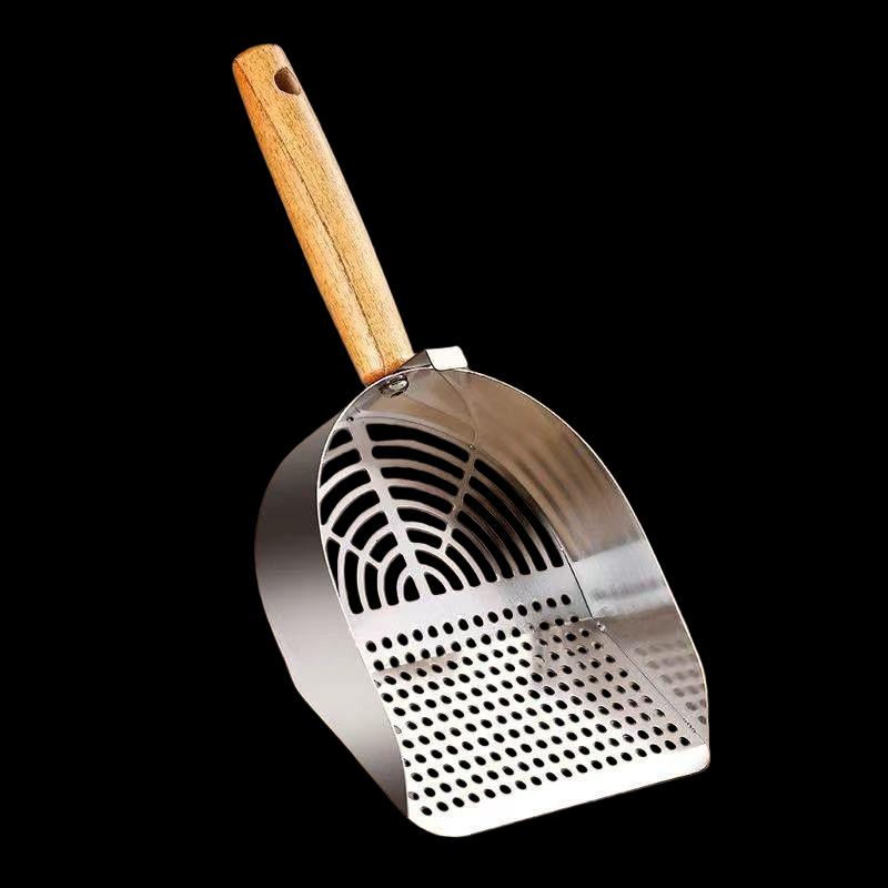 Stainless Steel Commercial Frying Skimmer Shovel