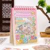 Mini Size 3D Landscape Sticker PET Pocket Sticker Book New DIY Sticker Books  For Kid Children