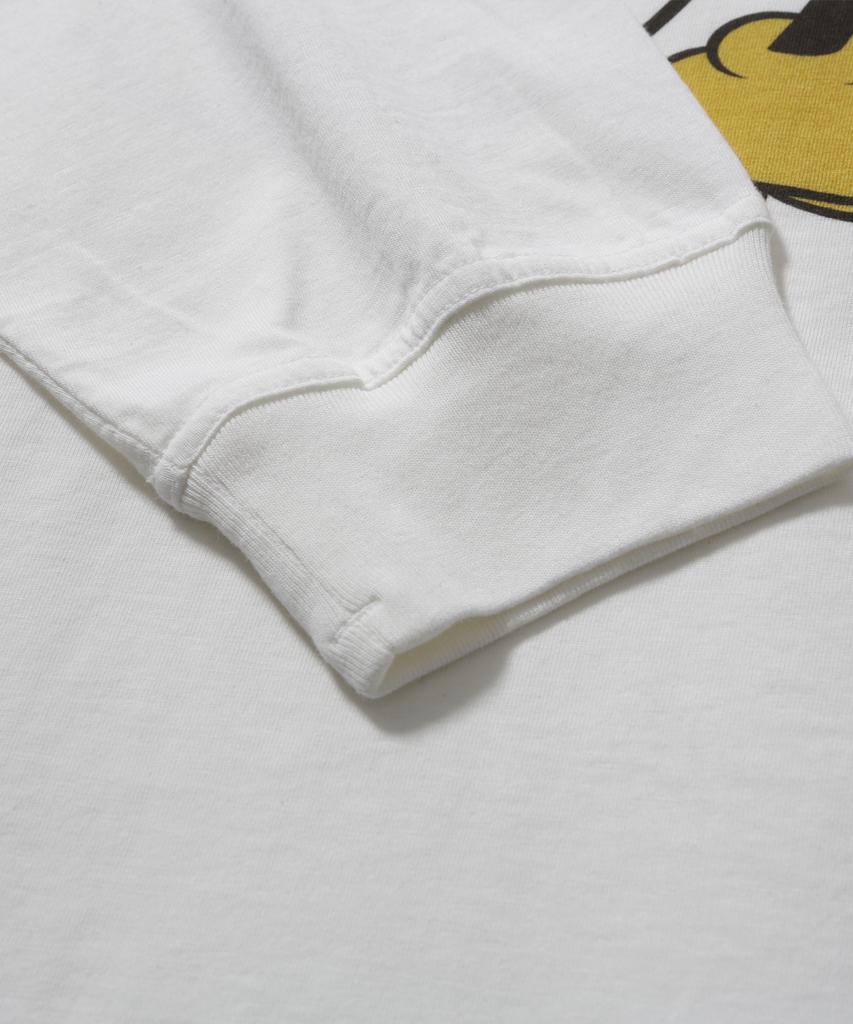 MOIF [Ss26] Classic Mickey L/S Tee (M) / Off White