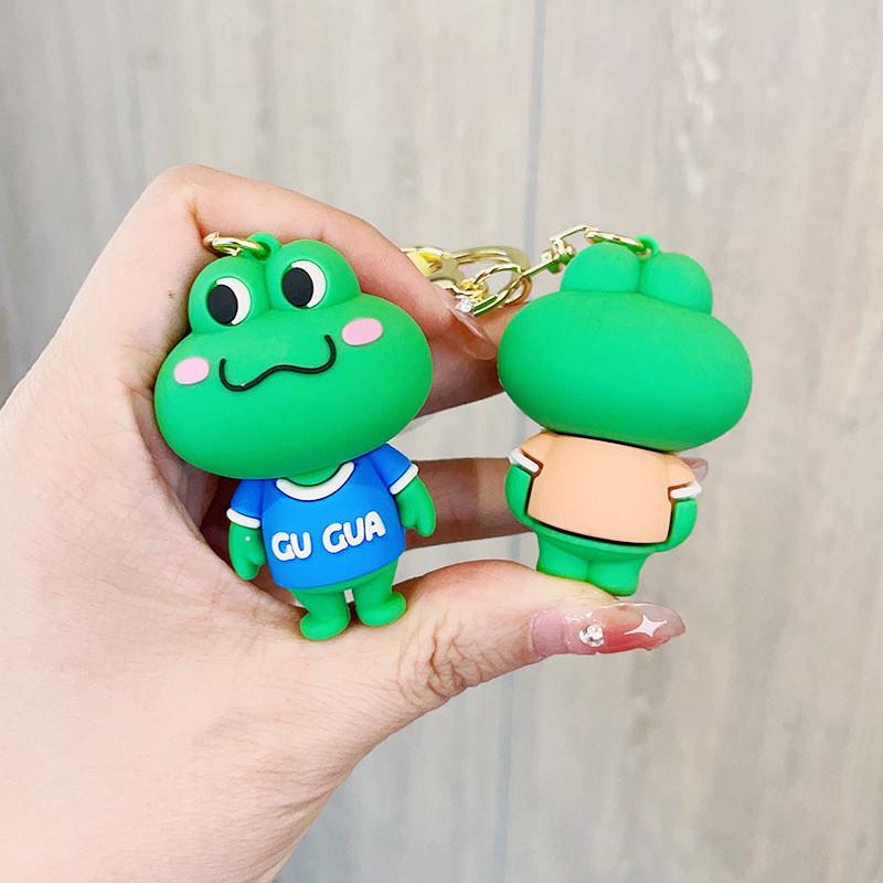 Adorable Frog Keychain Cute Cartoon Design Perfect Gift For Couples And Friends