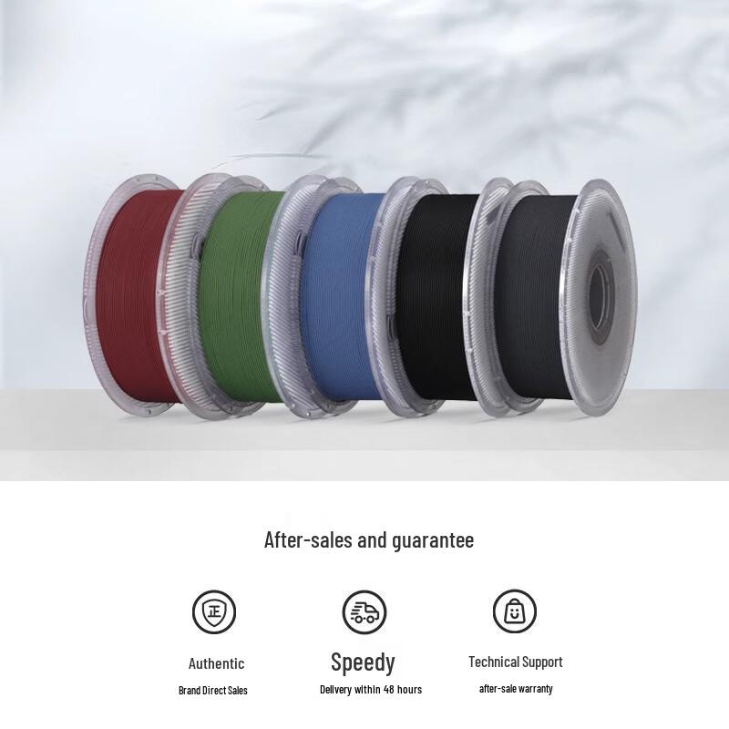 Bambu Lab PLA-CF High-Strength Carbon Fiber 3D Printer Filament, 1kg