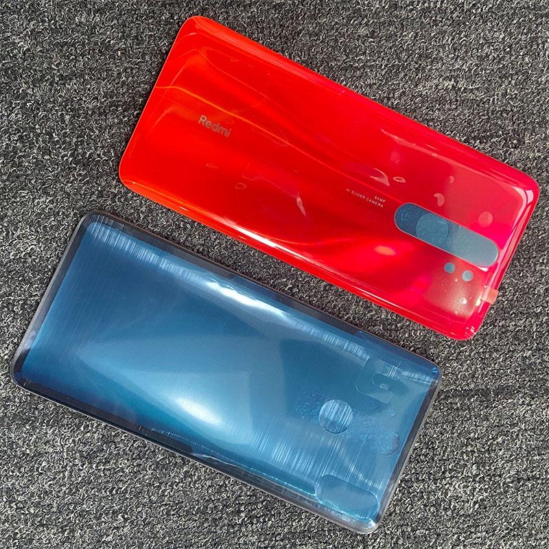 6.53" Battery Back Cover For Xiaomi Redmi Note 8 Pro Rear Glass Panel Housing Case With Camera Lens Replace