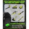 4026 6.0Ah Replacement for Ryobi 40V Battery and OP401 Charger, Compatible with Ryobi 40V Lithium Battery OP40401 OP40602