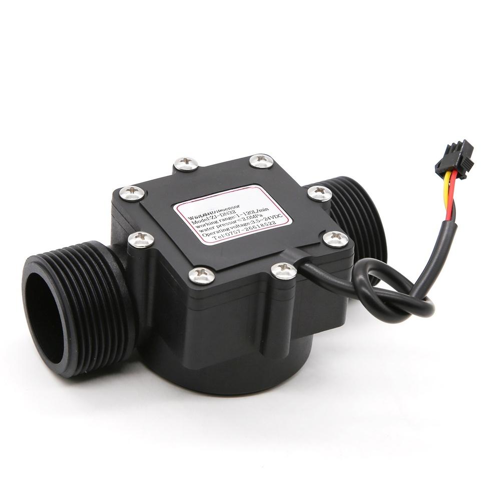 1pc ZJ-DN32 Water Flow Sensor Irrigation Water Plant Farm Livestock Breeding Water Flow Sensor For Water Treatment Irrigation