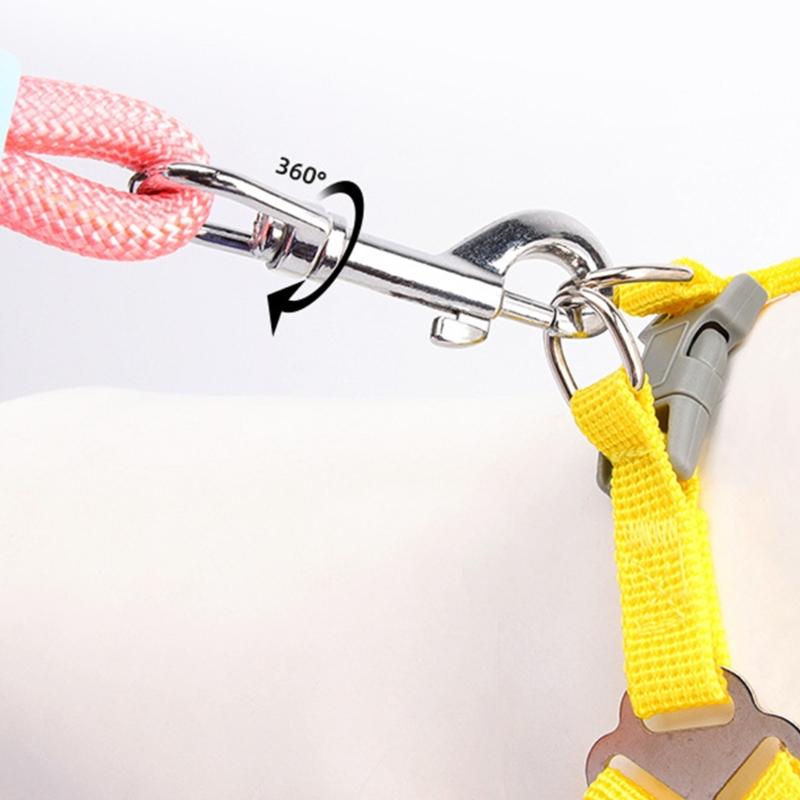 Dog Leash Long CrossBody Rope Colorful Leash Dogs Morning Walking Supplies