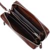 Geräumige Herren-Clutch aus echtem Leder KARYA 21948 Dunkelbraun