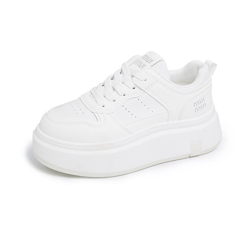 Versatile little white shoes women's new spring low-top sports board shoes trendy student casual shoes -