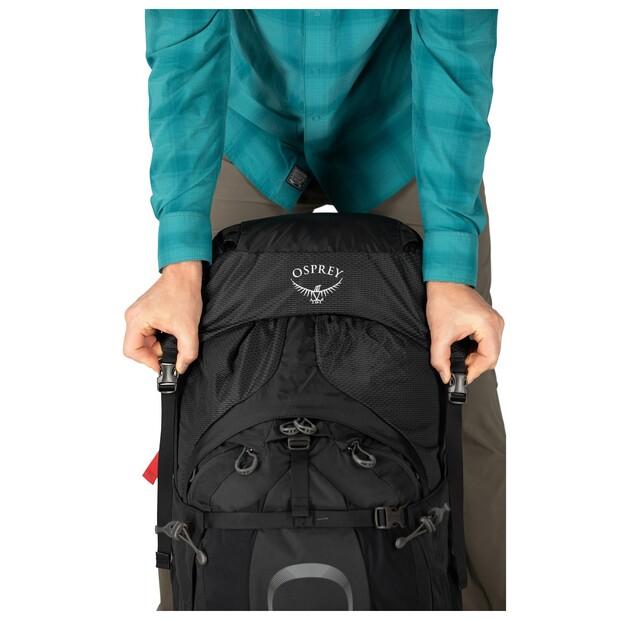 Rucksack Osprey Aether Plus 85 schwarz (Herren)