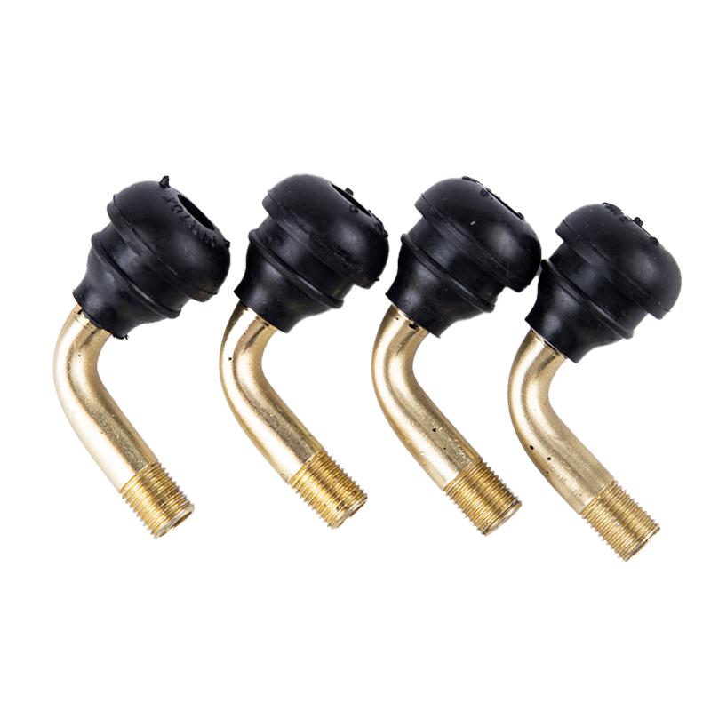 4Pcs/set 90 Degrees Rubber Angle Valve For Tubeless Tires Nipple For Tubeless Disc Wheel Nipple (pvr40/pvr50/pvr60/pvr70)
