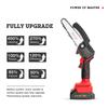 4 Inch Removable Mini Pruning Electric Chainsaw With Lithium Battery Cordless Chain Saw Garden Woodworking Tools