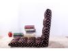 Lazy Tatami Sofa Chair: Compact, Foldable Single Bed with Adjustable Backrest for Bay Window or Floor.