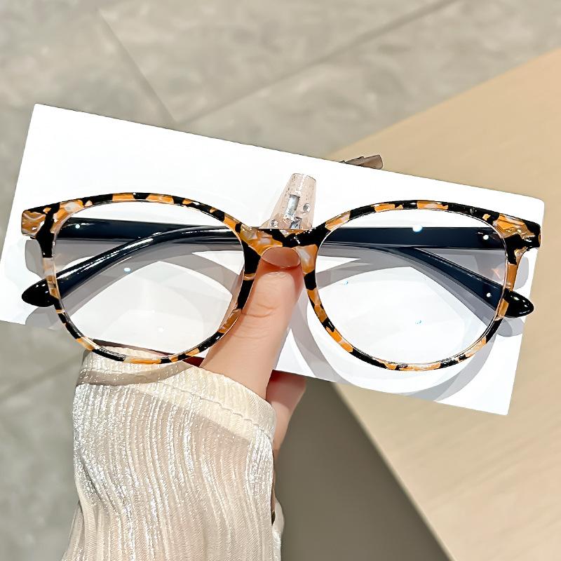 Fashionable Printed Reading Glasses, Anti Blue Light Glasses for Middle-aged and Elderly People, Retro Reading Glasses for Women