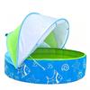 Kids' Foldable UV-Protected Splash Pool with Canopy & Sprinkler