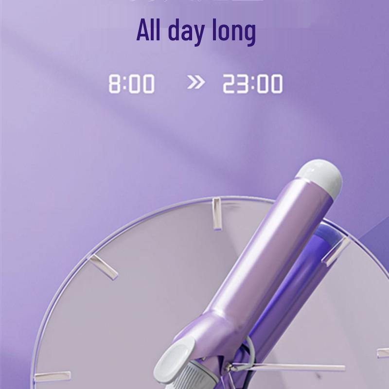 Korean 40MM Large Curling Iron for Wavy Curls - Hair-Safe & Electric