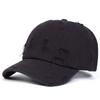Men Solid Color Vintage Holes Wash Baseball Cap Outdoor Adjustable Sunscreen Leisure Hat Spring Autumn Travel Tourism Beach Vacation