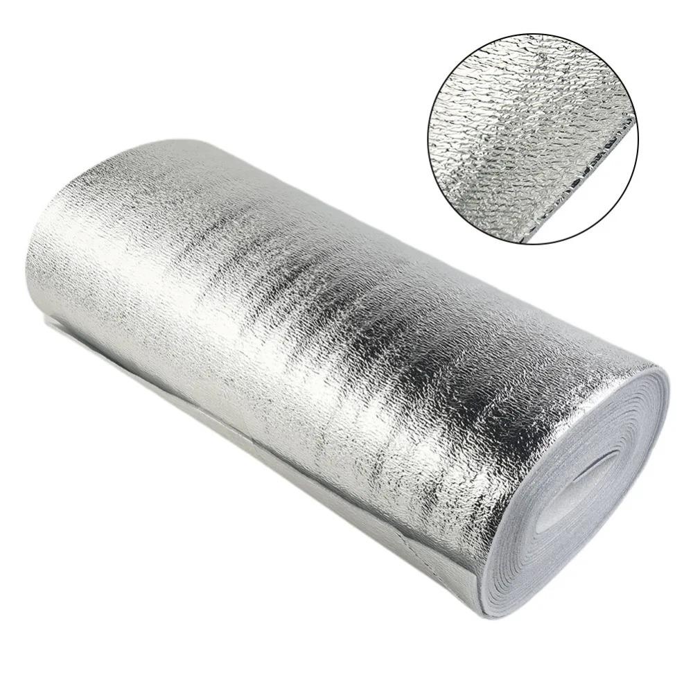 1 Roll Radiator Reflective Film Wall Thermal Insulation Reflective Film Aluminum Foil Thermal Insulation Film Home Decoration