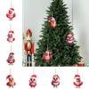 Cute Pink Cartoon Chicken Car Ornament Christmas Tree Decoration For Festive Home Dcor
