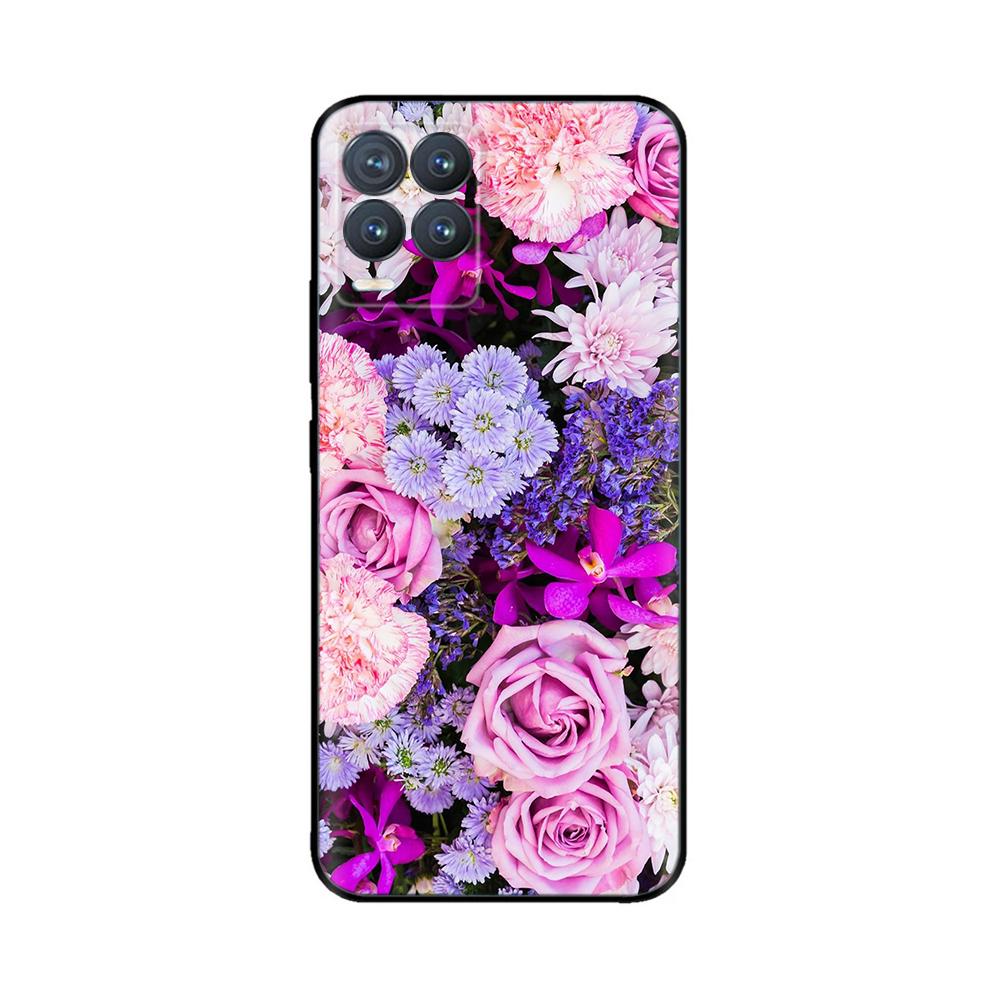 Für Realme 8 Hülle Niedliche Cartoon Bemalte Silikon Rückseite Für Realme 8 Pro 8i Realme8 4G RMX3085 Weiche TPU Handyhülle Coque Etui