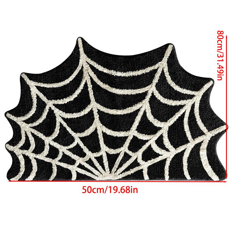 Halloween carpet Non-slip and dirty imitation cashmere floor mat at the door, entrance mat, foot mat, bedside mat