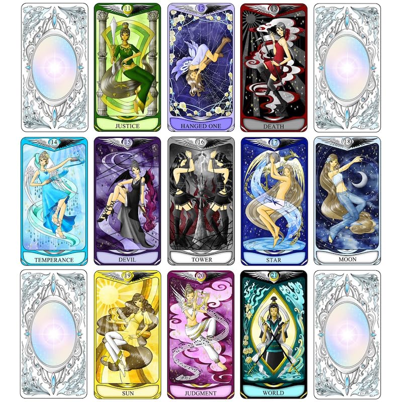 The Mirror Tarot Japanese Edition | Himiko Rose | 22 cards with Japanese instruction manual [Authentic]