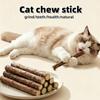 15 Stück Natürliches Matatabi Katzen Katzenminze Spielzeug Kätzchen Molaren Kauknochen Haustier Zahnreinigung Katzen Leckerli Spielzeug Actinidia Silberwein Haustierprodukte