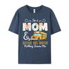 Funny School Bus Driver Gift Tshirts Short Sleeve Classic Unisexs Summer Tops Tees Family Tee Shirt O Neck 100 Cotton Fabric