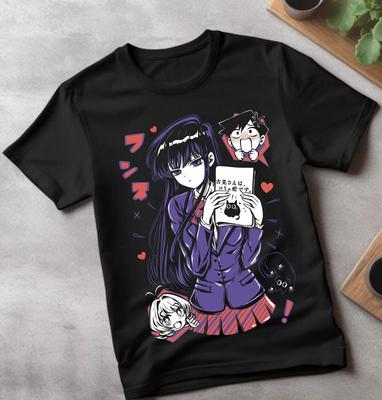 Komi Can't Communicate T-shirt Shouko Komi Anime New Graphic Tee Gift for Girls