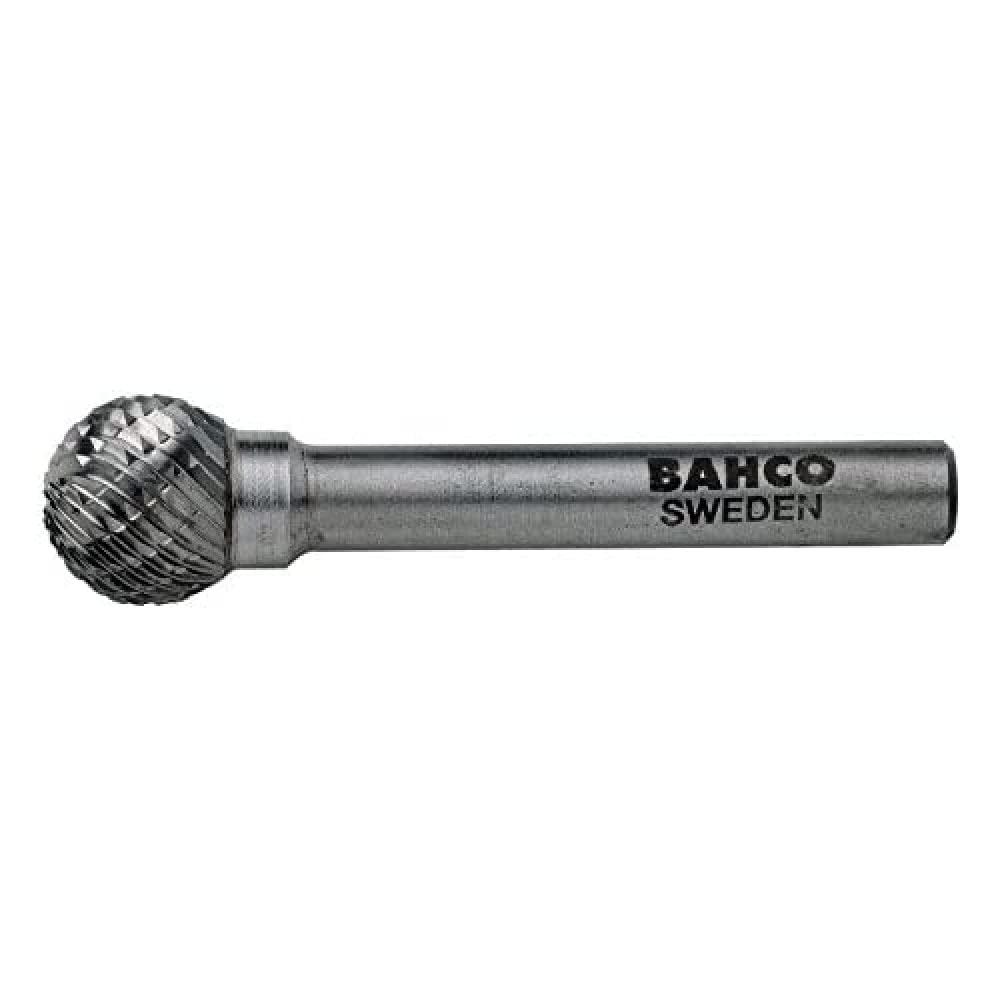 

BAHCO Carbide Bur Spherical Carbide Rotary Bur, Single Cut, BAHD1211M06