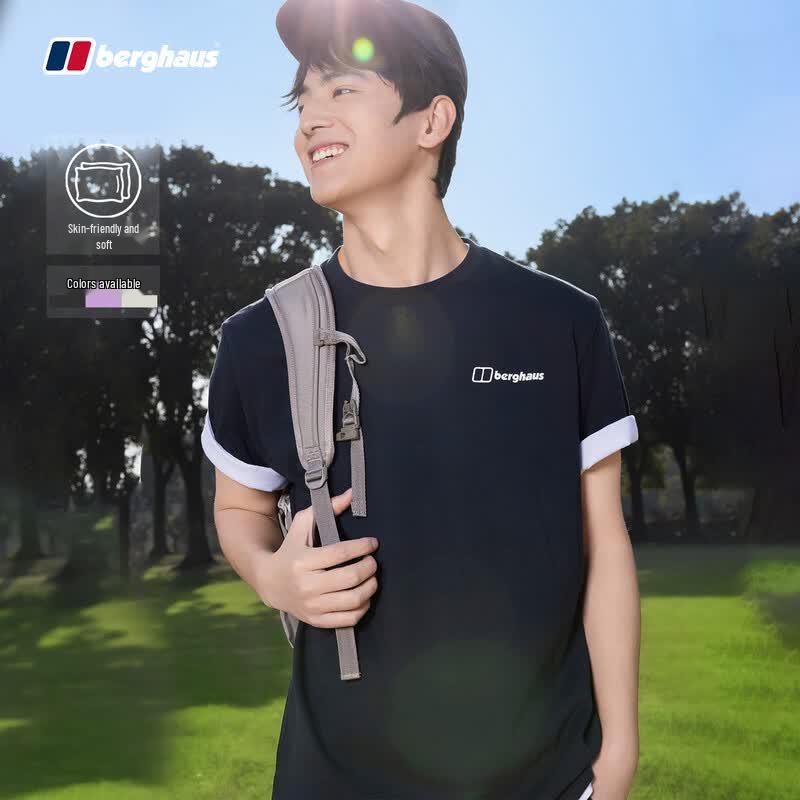 Berghaus Men s Graphic3 Lightweight Breathable Short-Sleeve T-Shirt M