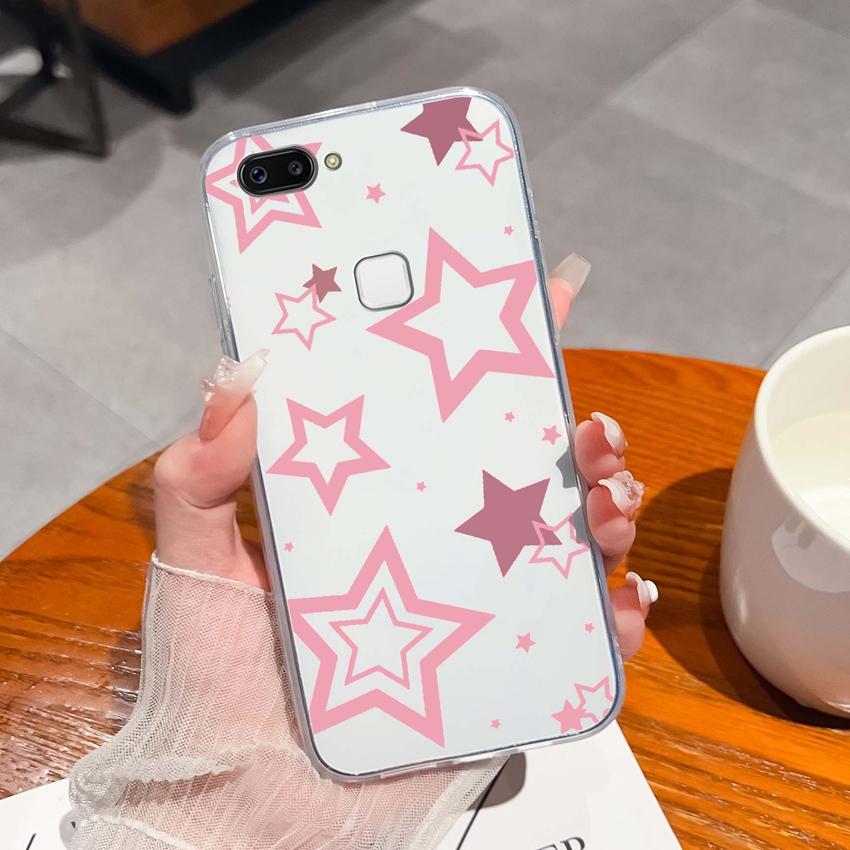 For Vivo X20 Plus X30 X60 X70 X80 Pro X50 Lite Phone Case Cute Panda Pattern Transparent Silicone Dustproof Protective Soft Back Cover For Vivo Casing