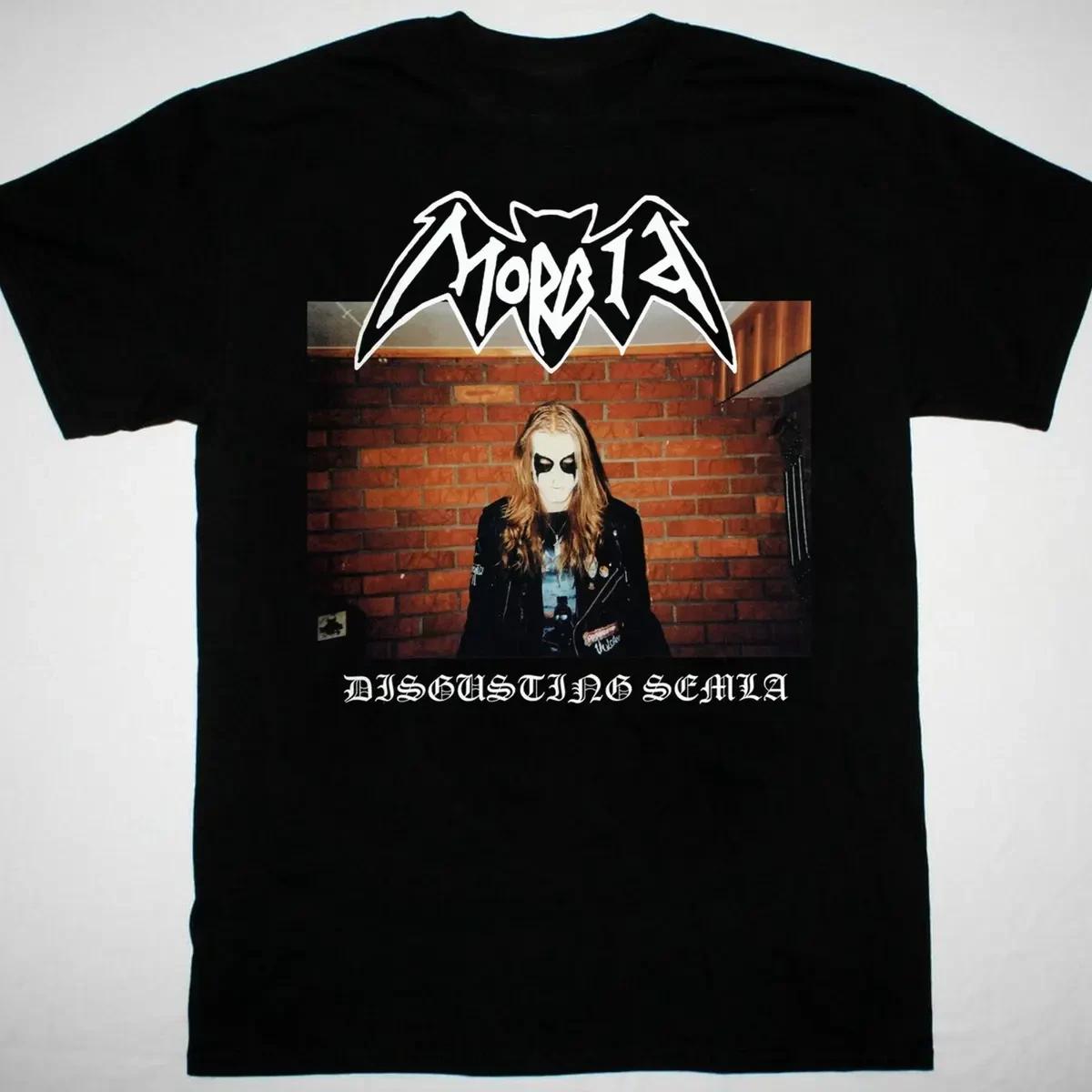 Morbid Band Gift For Friends Black T-Shirt Cotton All Size XL