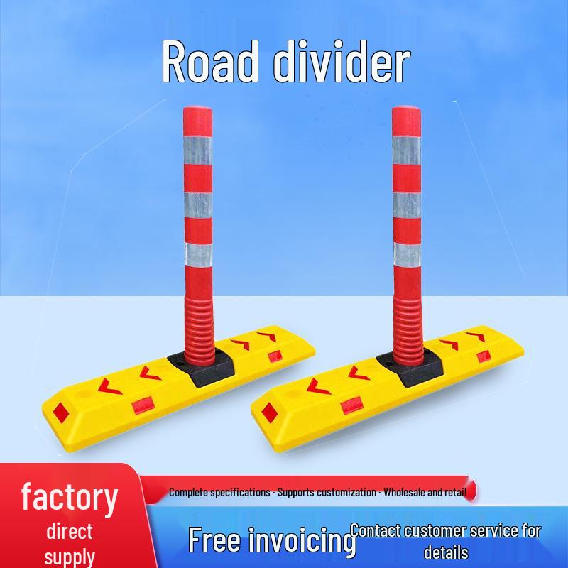 Reflective Road Safety Warning Post Lane Separator