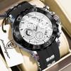 Top Brand Multi-function New Men's Watch Chronograph Luminous Quartz Fashion Watch