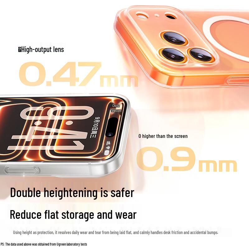 Ugreen Magnetic Matte Full-Coverage Phone Case for iPhone 17 Pro Max