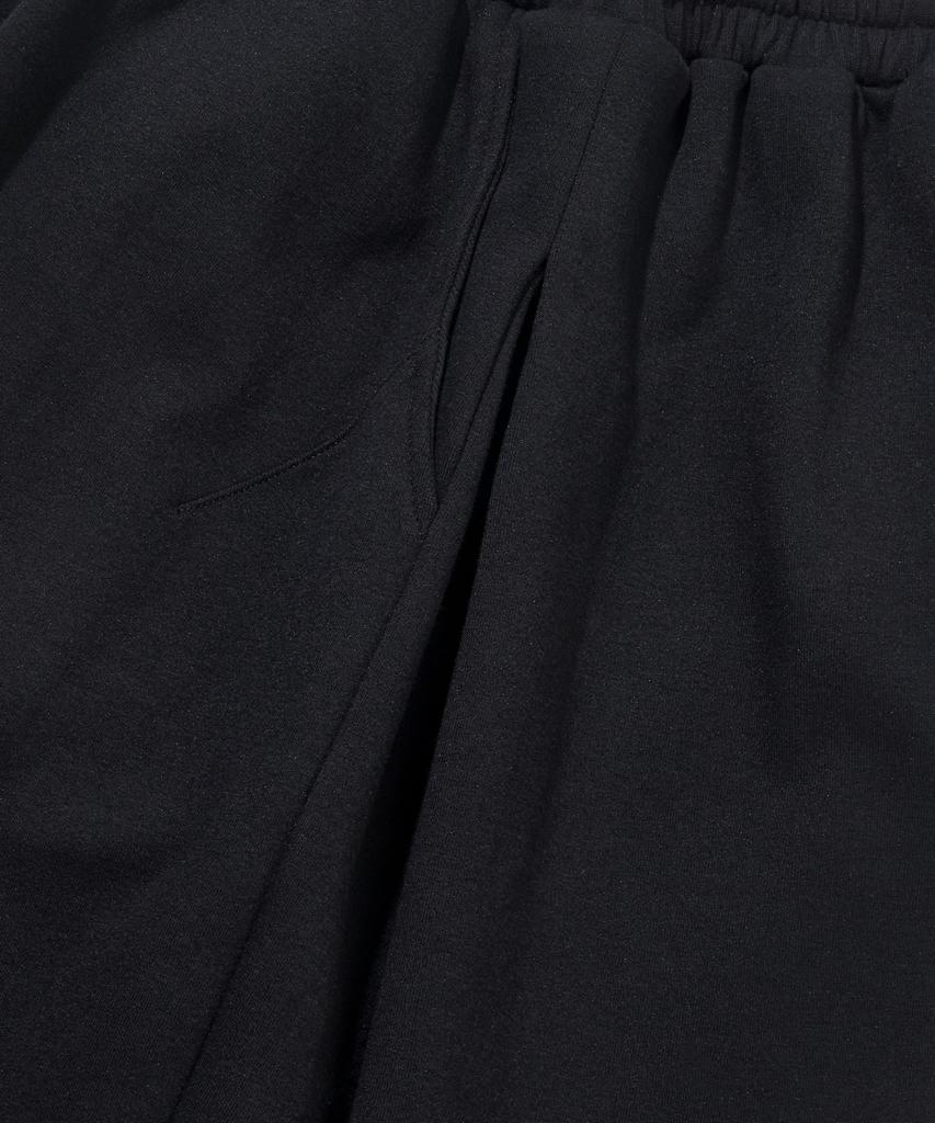 AGOD Side Tuck Sweat Bermuda Pants [Black]