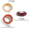 Ingemark 2026 Trendy Irregular Thick Resin Bangle Bracelets for Women Vintage Unique Wide Cuff Bracelet  Party Beach Jewelry