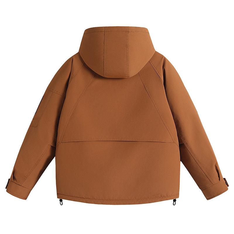 Men's Winter Thickened Down Jacket: Trendy, High-End Workwear for Cold Weather