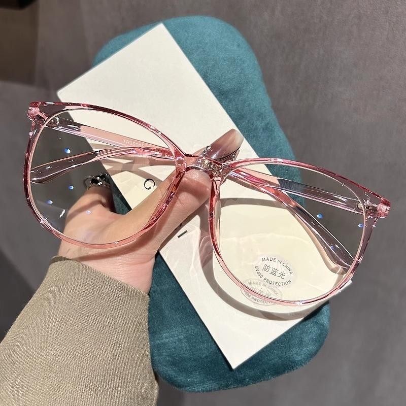 Women's Anti-blue Light Reading Glasses Men Unisex Fashion Retro Computer Eyewear Popular Round HD Lens Presbyopia for Female