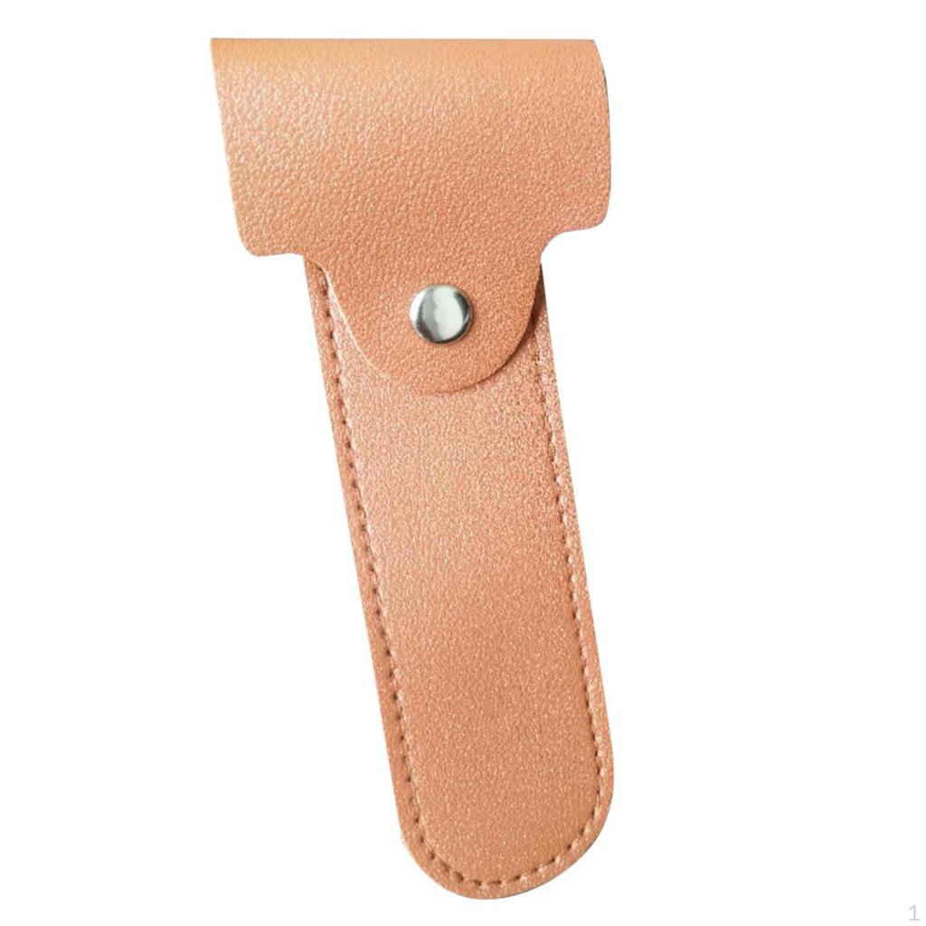 Manual Shaver Carrying Case, Bag with Snap Buckle Closure, Grooming Protective Cover for
