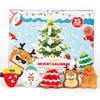 Advent Calendar 2025 Kids, Mini Plush Advent Calendar with 25 PCS Cute Emotional Plushies, Christmas Stocking Stuffers & Holiday Gifts for Kids, Teen