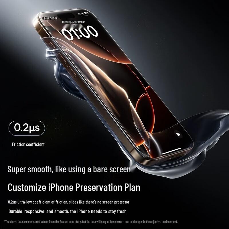 Baseus Sapphire AR Tempered Glass Screen Protector for iPhone 15 Plus