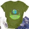 Children's Fashion Casual Short Sleeve Printed Round Neck Short Sleeve T-Shirt Top