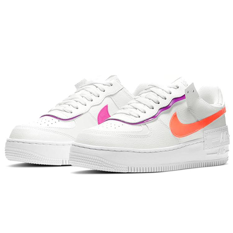 

Новые женские Nike Air Force 1 Shadow Белый Манго Красный Слива DH3859-100 40